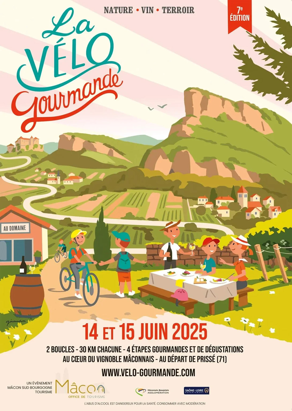 7th edition of “La Vélo Gourmande” at Les Arbillons